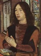 Hans Memling Portrait of Martin van Nieuwenhove oil on canvas